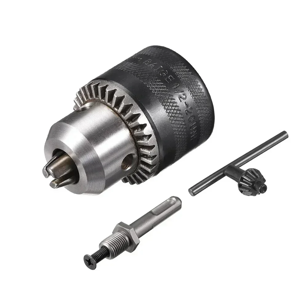 1/2inch-20UNF Chuck 3-Jaw Key Chuck Home Improvement 1.5mm-13mm Clamping Range Keyed Three-jaw Design Strict Quality Control
1/2inch-20UNF Chuck 3-Jaw Key Chuck Home Improvement 1.5mm-13mm Clamping Range Keyed Three-jaw Design Strict Quality Control