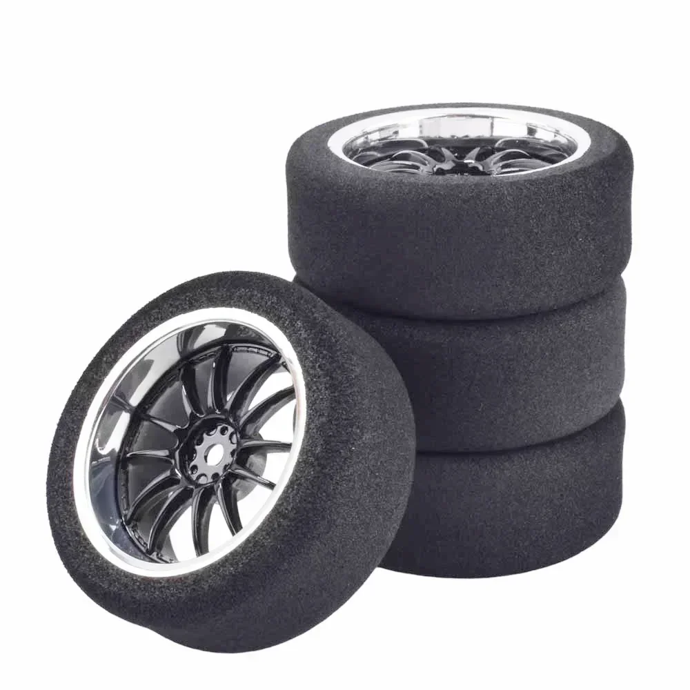 12mm Hex RC Racing Cars Accessories 4Pcs Set Racing Foam Tire Wheel Rim Set For HSP HPI 1/10 On-road RC Car
12mm Hex RC Racing Cars Accessories 4Pcs Set Racing Foam Tire Wheel Rim Set For HSP HPI 1/10 On-road RC Car