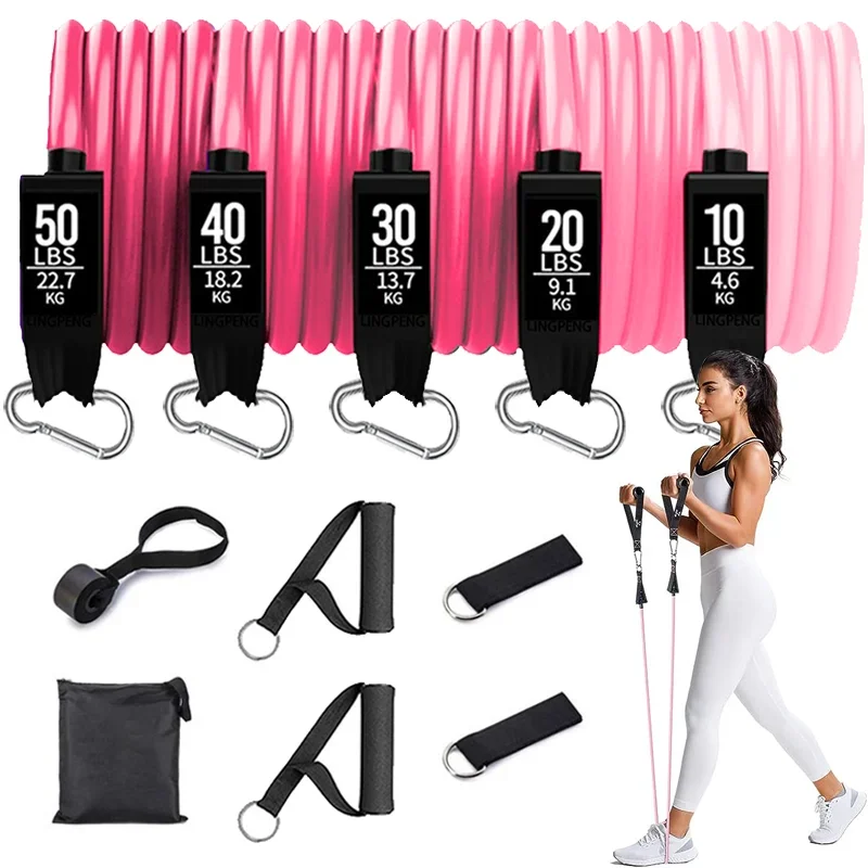 11 Pcs/set of Drawstring Resistance Bands, Portable Fitness Equipment, Household Fitness Chest Expanders, Elastic Exercise Bands
11 Pcs/set of Drawstring Resistance Bands, Portable Fitness Equipment, Household Fitness Chest Expanders, Elastic Exercise Bands