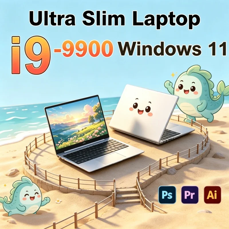 Sagacious 2026 Noble 14.1 Inch HD Gaming PC Intel Core I9-9900 Glossy Ultra Slim Windows 11 Pro Home Study Laptop
Sagacious 2026 Noble 14.1 Inch HD Gaming PC Intel Core I9-9900 Glossy Ultra Slim Windows 11 Pro Home Study Laptop