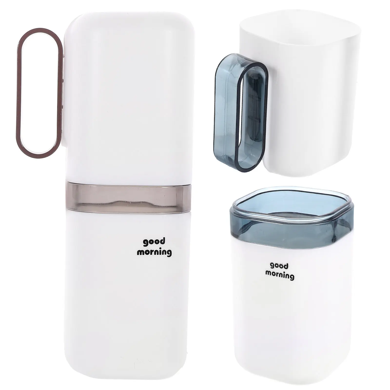 Набор из 2 дорожных футляров для зубных щеток и пасты: прочные, портативные, не деформируются, надежно фиксируются, идеально подходят для деловых поездок
Набор из 2 дорожных футляров для зубных щеток и пасты: прочные, портативные, не деформируются, надежно фиксируются, идеально подходят для деловых поездок