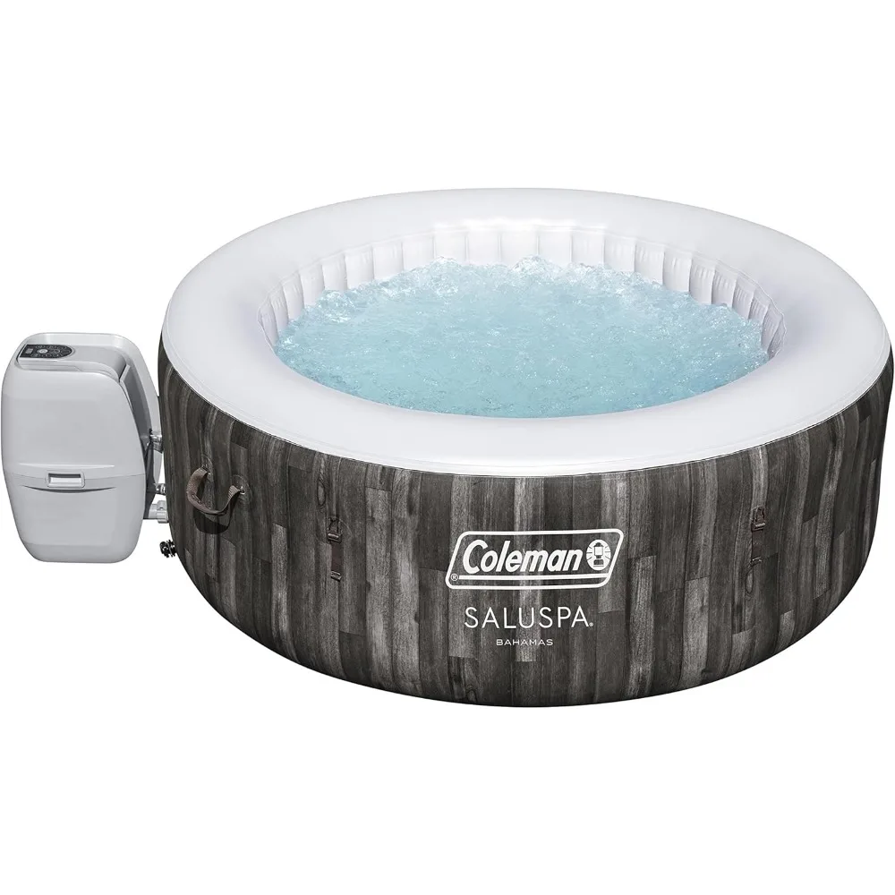 SaluSpa Bahamas 4 Person Outdoor Portable Hot Tub Spa with 120 Air Jets, Pump, 2 Filter Cartridges and Tub Cover
SaluSpa Bahamas 4 Person Outdoor Portable Hot Tub Spa with 120 Air Jets, Pump, 2 Filter Cartridges and Tub Cover