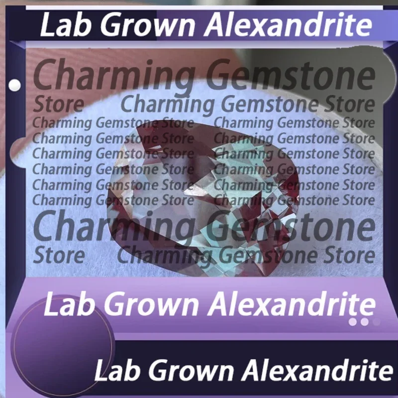 Alexandrite Lab Grown Gemstone Color Changing Stone Multiple shapes to choose DIY Jewelry Making Materials with Certificate
Alexandrite Lab Grown Gemstone Color Changing Stone Multiple shapes to choose DIY Jewelry Making Materials with Certificate