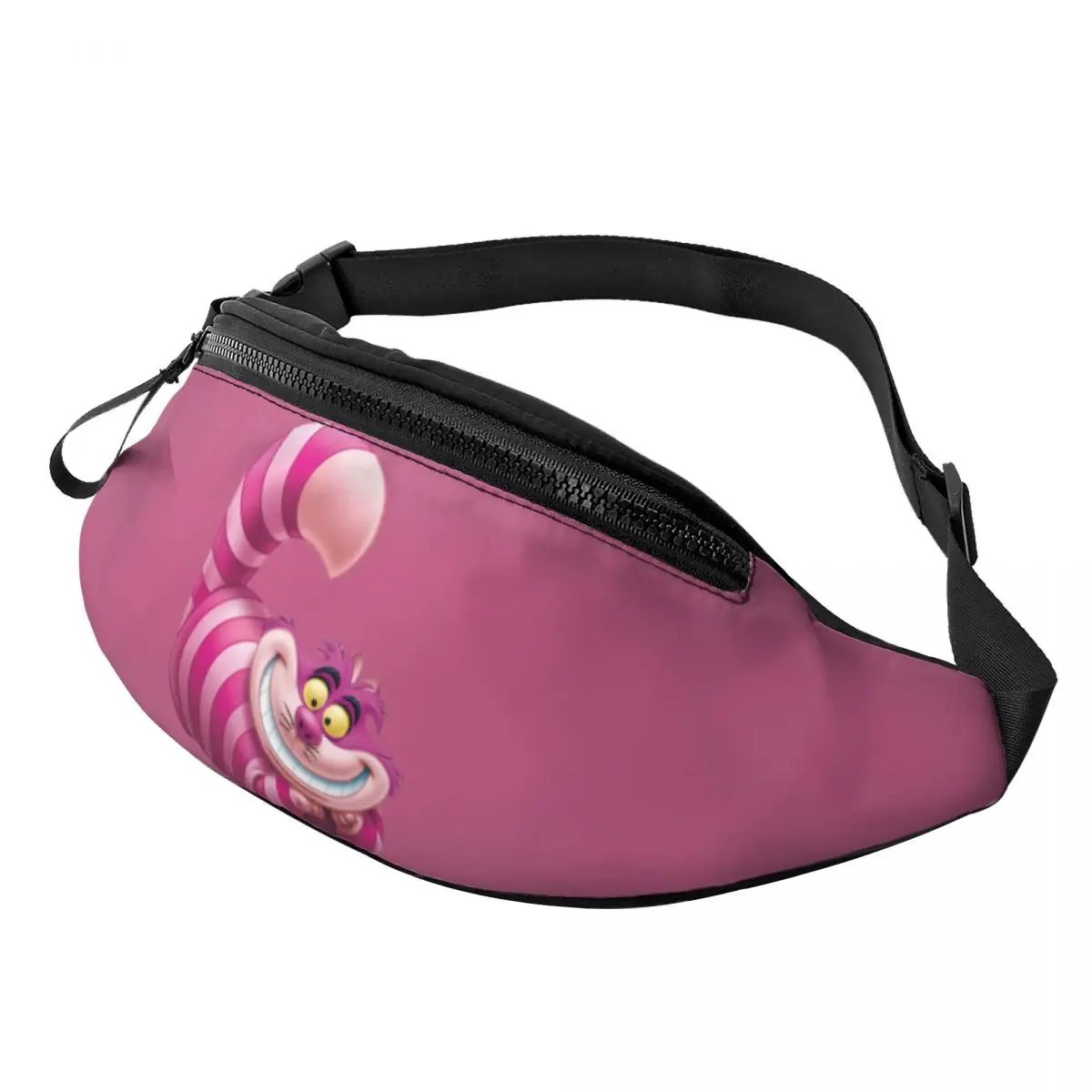 Custom Cheshire Cat Manga Fanny Pack for Women Men Fashion Alice In Wonderland Crossbody Waist Bag Traveling Phone Money Pouch
Custom Cheshire Cat Manga Fanny Pack for Women Men Fashion Alice In Wonderland Crossbody Waist Bag Traveling Phone Money Pouch