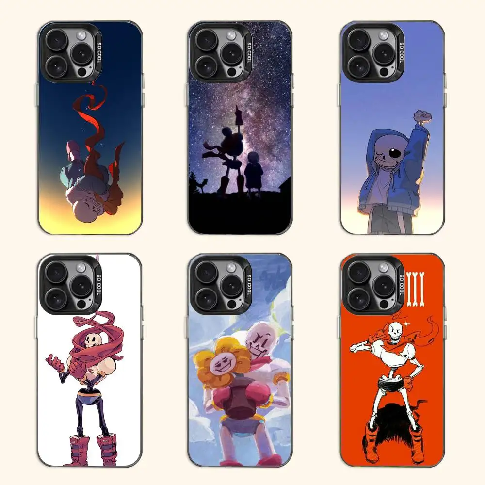 U-UndertaleS Act S-Sans and P-Papyrus Case for iPhone 11 12 13 14 15 16 17 Pro Max XS X XR Cover
U-UndertaleS Act S-Sans and P-Papyrus Case for iPhone 11 12 13 14 15 16 17 Pro Max XS X XR Cover