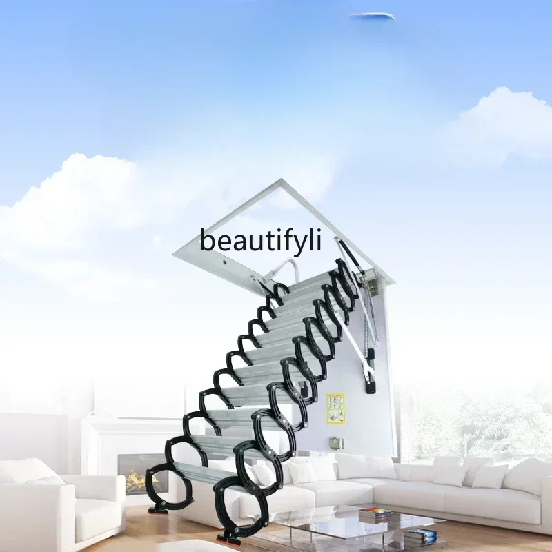 Z189 Outdoor telescopic stairs thickened household wall hanging lifting invisible stretching loft shrinkage
Z189 Outdoor telescopic stairs thickened household wall hanging lifting invisible stretching loft shrinkage