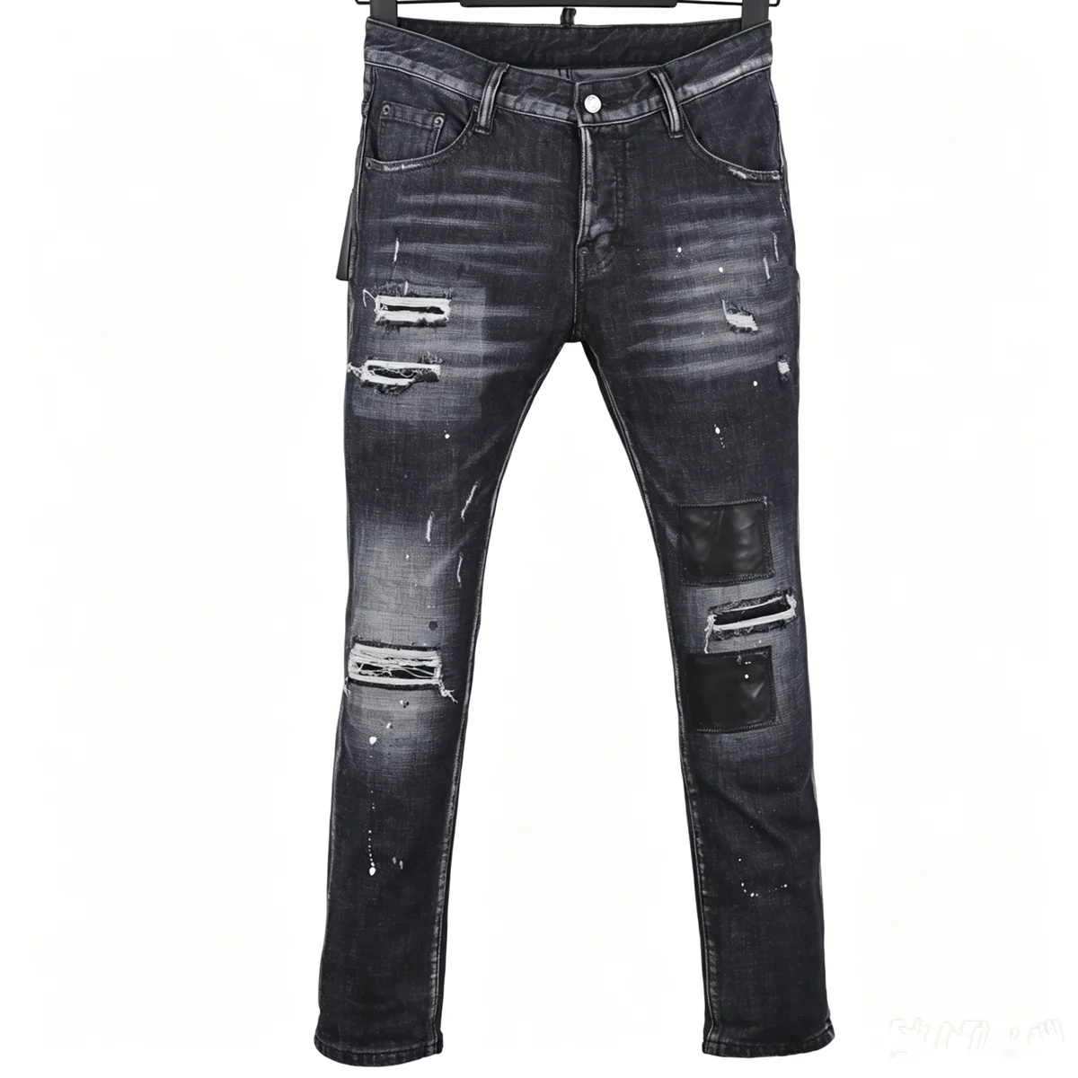 6096 Four Seasons New Men's Jeans Slim-Fit Stretch Crumple Decorative Black Foot Men's Jeans
6096 Four Seasons New Men's Jeans Slim-Fit Stretch Crumple Decorative Black Foot Men's Jeans