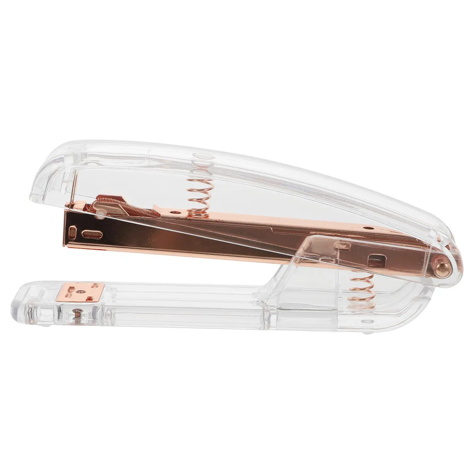 Stapler Transparent Plastic Beautiful Desktop Office Portable Bookbinding Tools Stationery Stable
Stapler Transparent Plastic Beautiful Desktop Office Portable Bookbinding Tools Stationery Stable