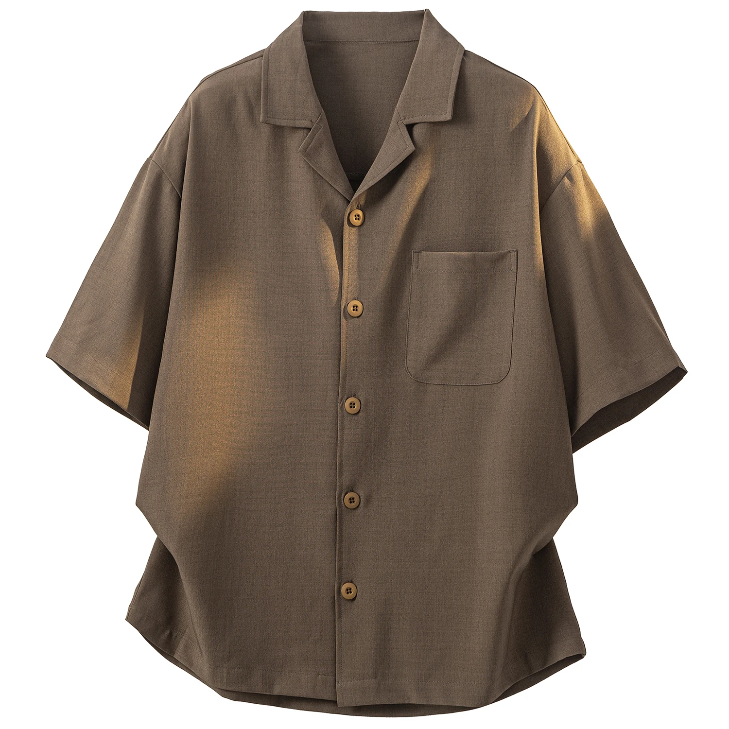 New Summer Men's Casual Cool Shirt Short Sleeve Fashionable Solid Loose Beach Holiday Vacation Fashion
New Summer Men's Casual Cool Shirt Short Sleeve Fashionable Solid Loose Beach Holiday Vacation Fashion