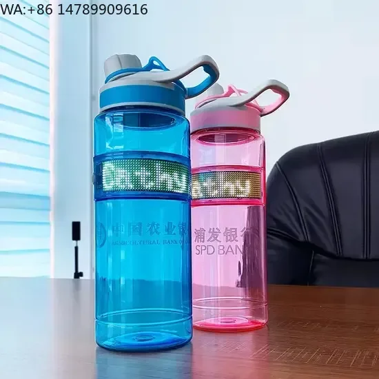 Custom Waterproof LED DisplayHot Selling New Model Sports Outdoor Water Bottle Controlled Display
Custom Waterproof LED DisplayHot Selling New Model Sports Outdoor Water Bottle Controlled Display
