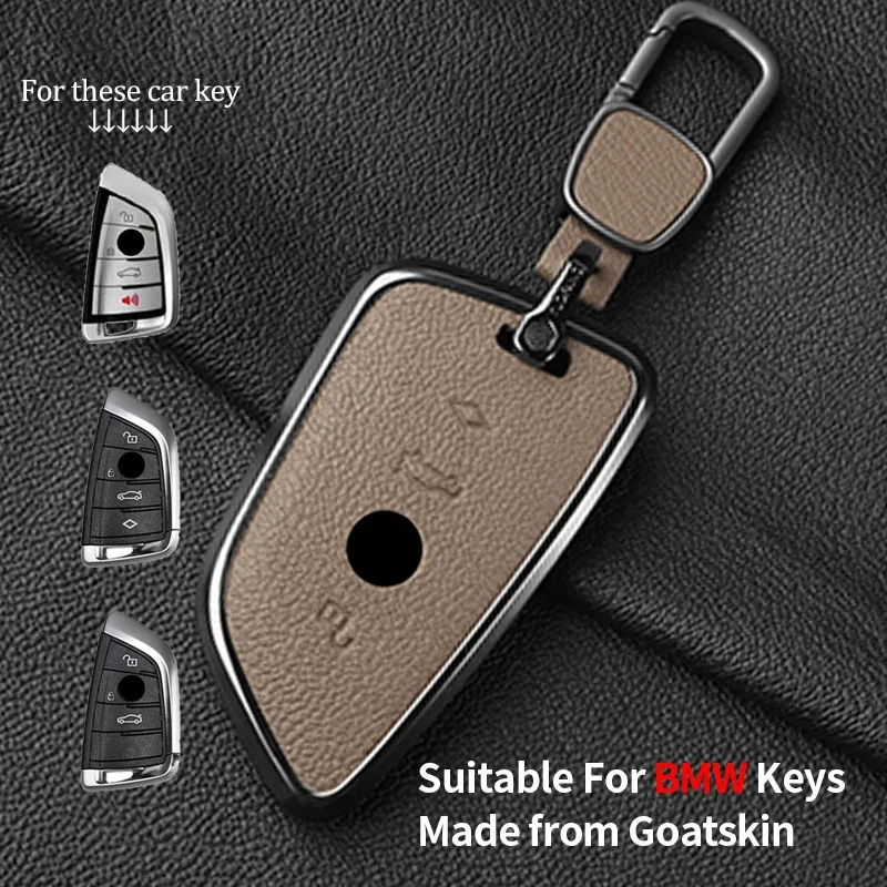 Metal and Leather Car Key Case For BMW 1 3 5 7 Series x1 x3 x5 x7 F20 F48 F15 F16 G20 G28 G22 G23 G30 G12 Keychain Accessories
Metal and Leather Car Key Case For BMW 1 3 5 7 Series x1 x3 x5 x7 F20 F48 F15 F16 G20 G28 G22 G23 G30 G12 Keychain Accessories