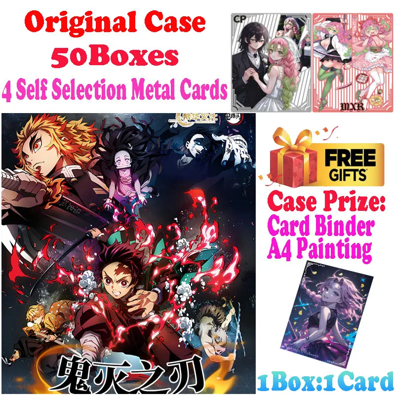 2025 Newest Case Wholesale Fanhua Culture Demon Slayer Colored Card Wave 2 Shinobu Trading Mitsuri Tanjiro CCG TCG Hobbies Gift
2025 Newest Case Wholesale Fanhua Culture Demon Slayer Colored Card Wave 2 Shinobu Trading Mitsuri Tanjiro CCG TCG Hobbies Gift