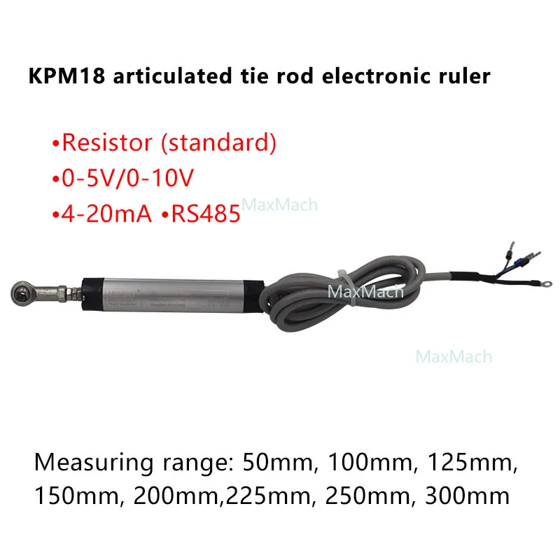High-Precision Potentiometer Injection Molding Machine Electronic Ruler KPM1850-300 Articulated Resistance Ruler Pull Rod Type
High-Precision Potentiometer Injection Molding Machine Electronic Ruler KPM1850-300 Articulated Resistance Ruler Pull Rod Type