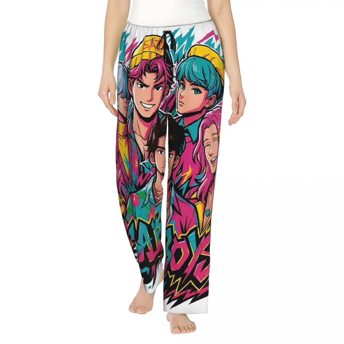 Saja Boys Art K-Pop Demon Hunters Pajama Pants Vintage Pajamas Female Soft Warm Nightwear Room Sleeping Pants Large Size 3XL
Saja Boys Art K-Pop Demon Hunters Pajama Pants Vintage Pajamas Female Soft Warm Nightwear Room Sleeping Pants Large Size 3XL