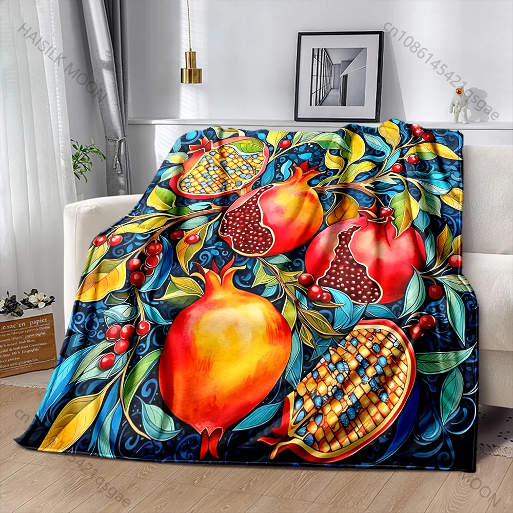Oil Painting Style Pomegranate Print Blanket Flannel Material Soft Warm for All Seasons, Home Outdoor Camping Picnics
Oil Painting Style Pomegranate Print Blanket Flannel Material Soft Warm for All Seasons, Home Outdoor Camping Picnics