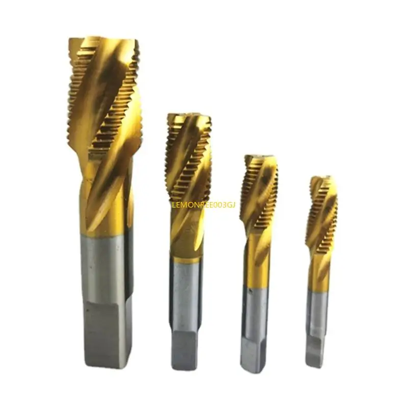 M4YC Accuracy G1/4 ZG3/8 NPT1 Spirals Flute Thread Tap Coated Industrial Thread Tap Machine Tapping Tool for Machining
M4YC Accuracy G1/4 ZG3/8 NPT1 Spirals Flute Thread Tap Coated Industrial Thread Tap Machine Tapping Tool for Machining