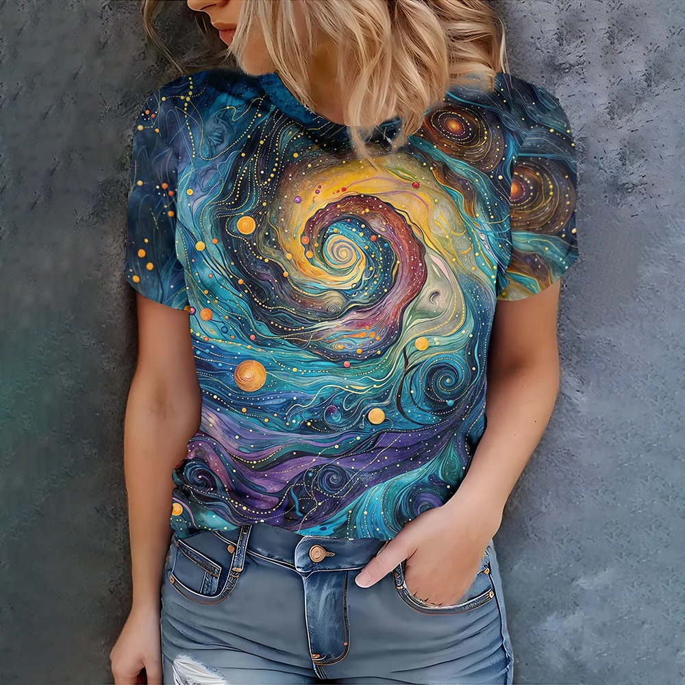 Easter women's 3D printed T-shirt short sleeved T-shirt top printed round neck summer casual women's clothing
Easter women's 3D printed T-shirt short sleeved T-shirt top printed round neck summer casual women's clothing