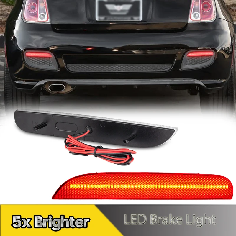 2Pcs LED Rear Bumper Reflector Light Tail Red Stoplight Brake Lamps For Fiat 500 2012-2017 Car Accessories Canbus OEM#68154575AA
2Pcs LED Rear Bumper Reflector Light Tail Red Stoplight Brake Lamps For Fiat 500 2012-2017 Car Accessories Canbus OEM#68154575AA