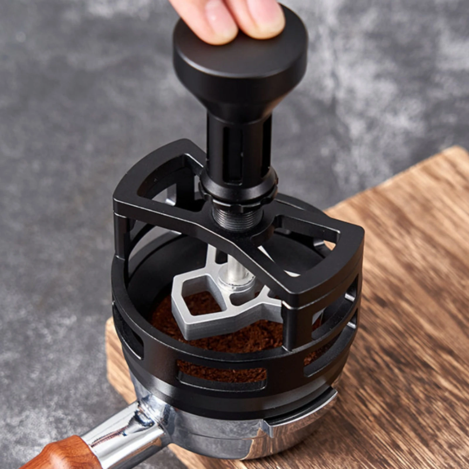 Rotating Coffee Distributor Detachable Adhesive Coffee Distributor Espresso Leveler Metal Brew Gear Flared Top
Rotating Coffee Distributor Detachable Adhesive Coffee Distributor Espresso Leveler Metal Brew Gear Flared Top