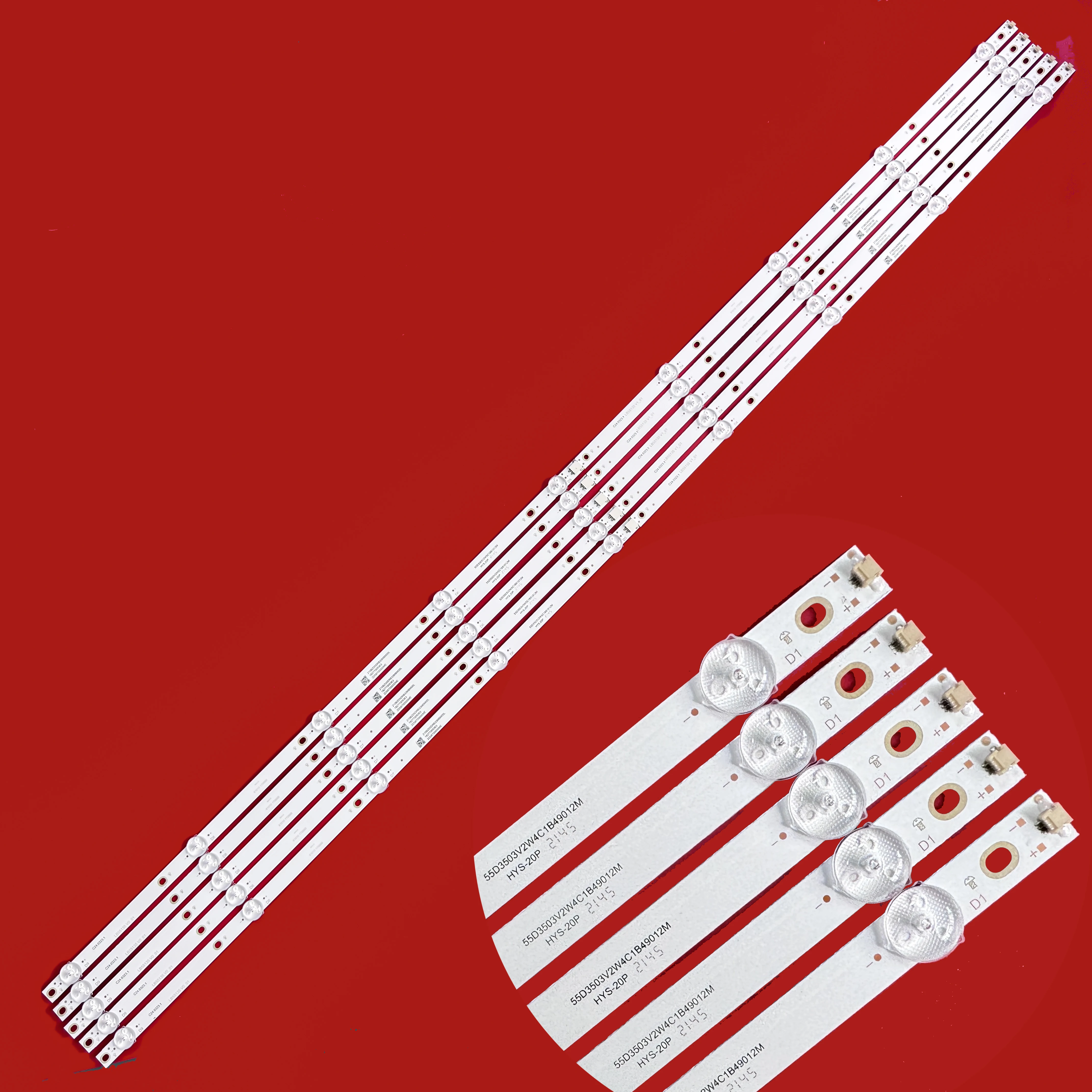 LED backlight For 55UN70006LA Ns-55df710 NS-55DF710NA19 NS-55DF710NA21 LB55135 LBM550M0501-PJ-4 PK-4 E4SW5518RKU
LED backlight For 55UN70006LA Ns-55df710 NS-55DF710NA19 NS-55DF710NA21 LB55135 LBM550M0501-PJ-4 PK-4 E4SW5518RKU