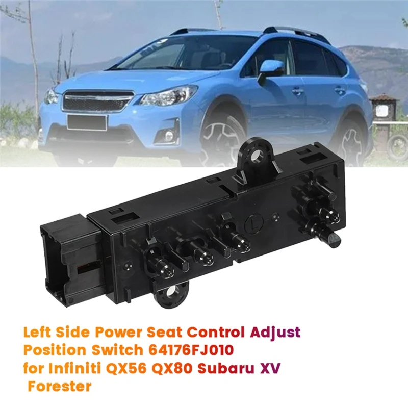 AU04-регулятор положения сиденья с левой стороны 64176FJ010 для Infiniti QX56 QX80 Subaru XV Forester 6JLH220322
AU04-регулятор положения сиденья с левой стороны 64176FJ010 для Infiniti QX56 QX80 Subaru XV Forester 6JLH220322
