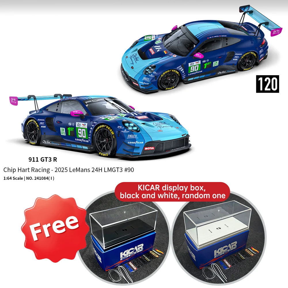 Presale TrendsHobby 1/64 911 GT3 R Alloy Car Model Diecast Metal Miniature Toy Come with a Free Random Black White Display Case
Presale TrendsHobby 1/64 911 GT3 R Alloy Car Model Diecast Metal Miniature Toy Come with a Free Random Black White Display Case