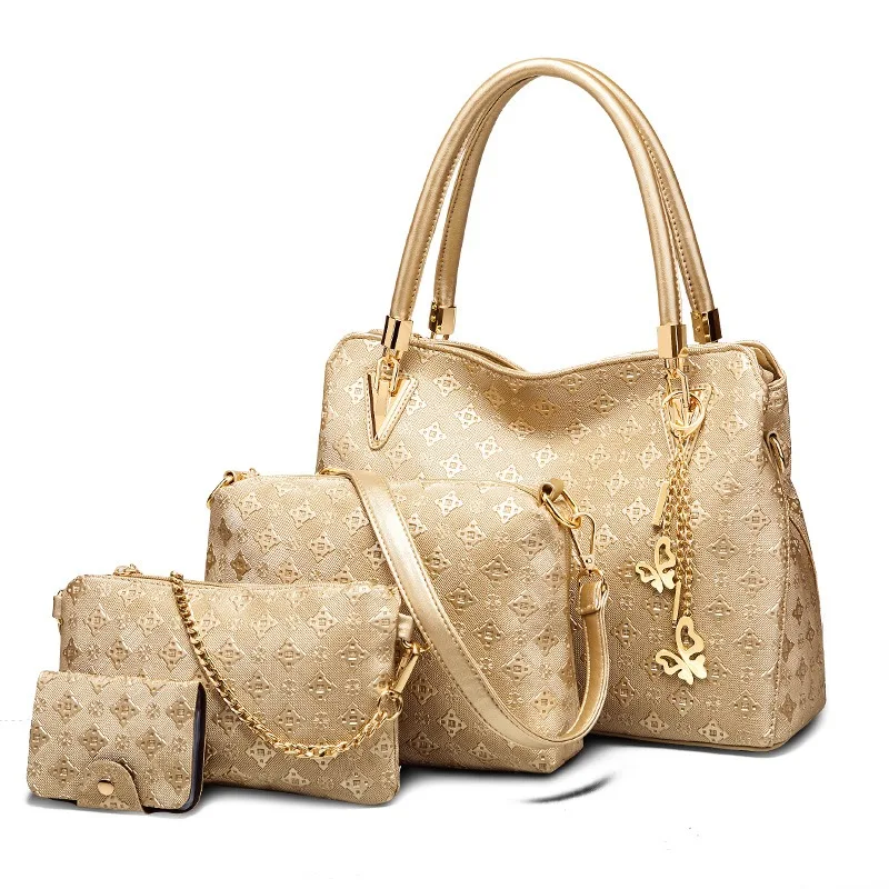 Fashion 4pc/set European American Single Shoulder Handbags Composite Bags Luxury Handbags Women Bags Designer Composite Bag
Fashion 4pc/set European American Single Shoulder Handbags Composite Bags Luxury Handbags Women Bags Designer Composite Bag