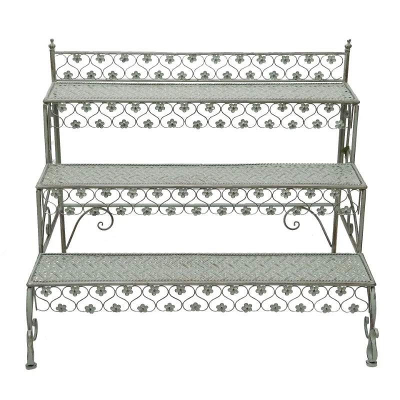 American wrought iron multi-layer folding flower stand floor-to-ceiling balcony living room courtyard flower pot stand plant sta
American wrought iron multi-layer folding flower stand floor-to-ceiling balcony living room courtyard flower pot stand plant sta