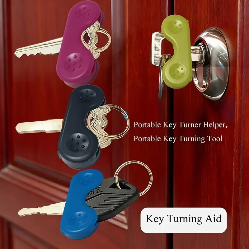 1Pcs Key Handle Cover Key Turner Aid Easy Grip Brightly Colored Rotating Key Holder For Rheumatism & Disease
1Pcs Key Handle Cover Key Turner Aid Easy Grip Brightly Colored Rotating Key Holder For Rheumatism & Disease