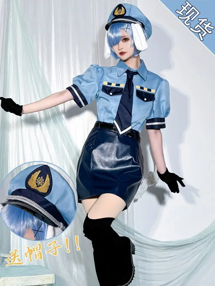 Re: Starting from scratch in a different world, cosplay costume for dog Rem, dog ear, police officer, cosplay costume set
Re: Starting from scratch in a different world, cosplay costume for dog Rem, dog ear, police officer, cosplay costume set