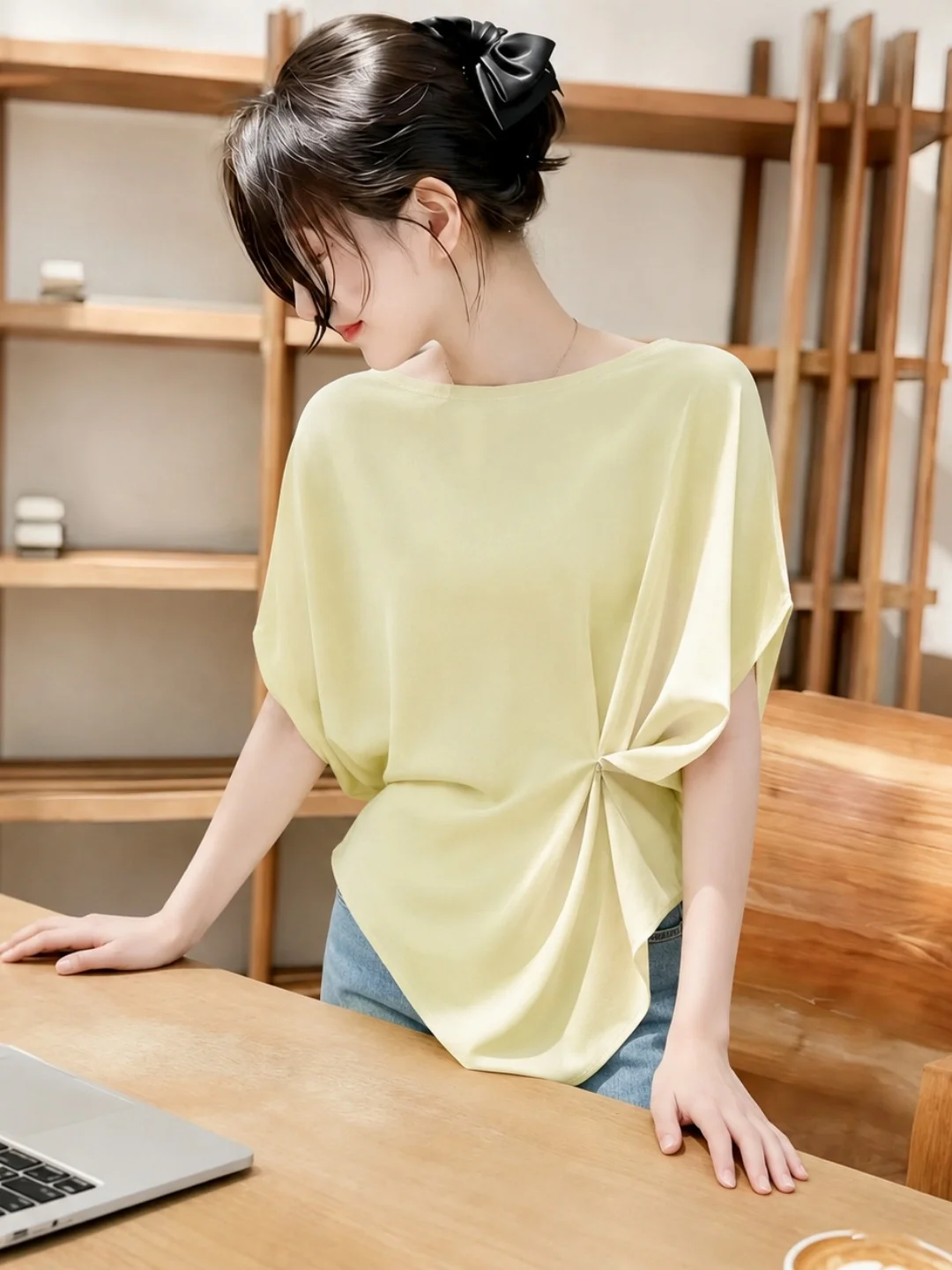 Summer Commute Style Comfortable Sun Protection T-Shirt Casual Short Sleeve Elegant Top for Women Fashionable Versatile Lazy ...
Summer Commute Style Comfortable Sun Protection T-Shirt Casual Short Sleeve Elegant Top for Women Fashionable Versatile Lazy ...