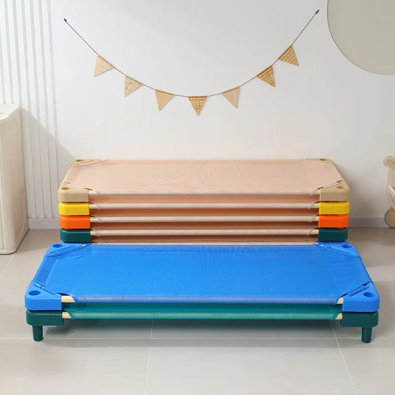Kindergarten mesh bed, early education care baby single bed, children's lunch break bed
Kindergarten mesh bed, early education care baby single bed, children's lunch break bed