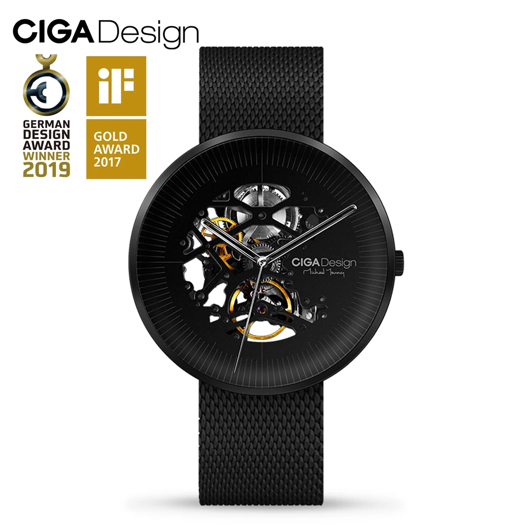 CIGA Design MY Series Automatic Mechanical Watch Stainless Steel Skeleton Mens Wristwatch Male Fashion Wrist Timepiece 2 Straps
CIGA Design MY Series Automatic Mechanical Watch Stainless Steel Skeleton Mens Wristwatch Male Fashion Wrist Timepiece 2 Straps