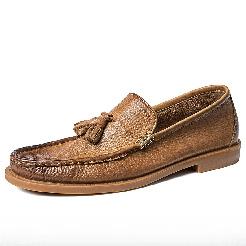 Мужская повседневная обувь из воловьей кожи из натуральной кожи, удобные классические мокасины, мужская роскошная обувь на продажу
Мужская повседневная обувь из воловьей кожи из натуральной кожи, удобные классические мокасины, мужская роскошная обувь на продажу