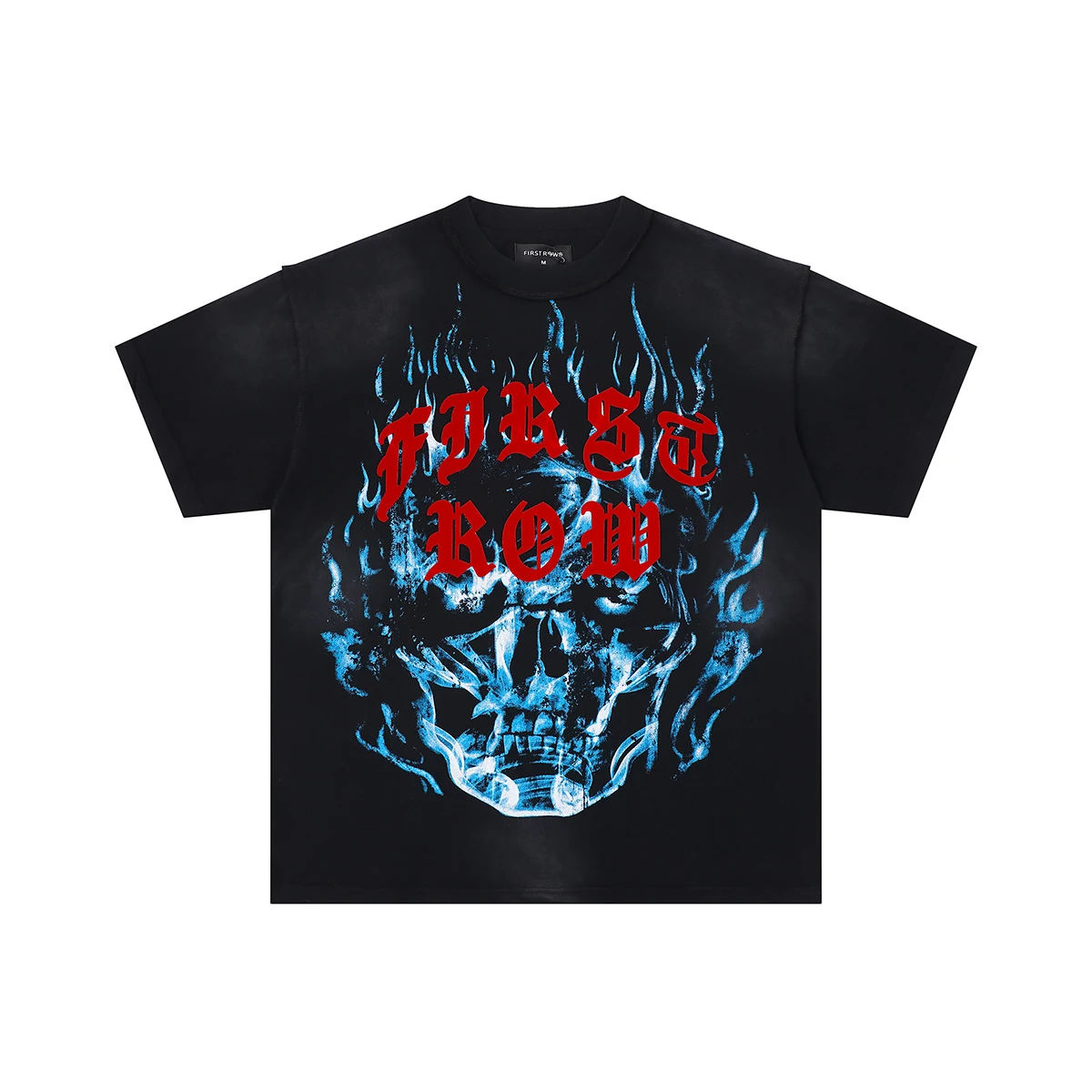 High Street Washed Red Letter Blue Blazing Fire Мужские футболки с короткими рукавами Винтажные свободные летние футболки из чистого хлопка с круглым вырезом
High Street Washed Red Letter Blue Blazing Fire Мужские футболки с короткими рукавами Винтажные свободные летние футболки из чистого хлопка с круглым вырезом