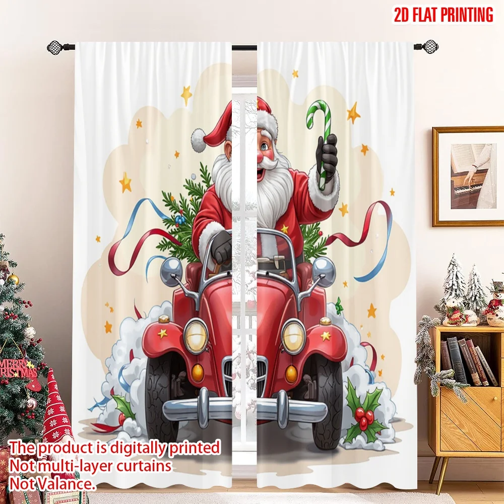 2pcs 2D flat printing Merry Christmas Popular Window Curtains Christmas Gnome Car Gifts Polyester Without Electricity Festive
2pcs 2D flat printing Merry Christmas Popular Window Curtains Christmas Gnome Car Gifts Polyester Without Electricity Festive