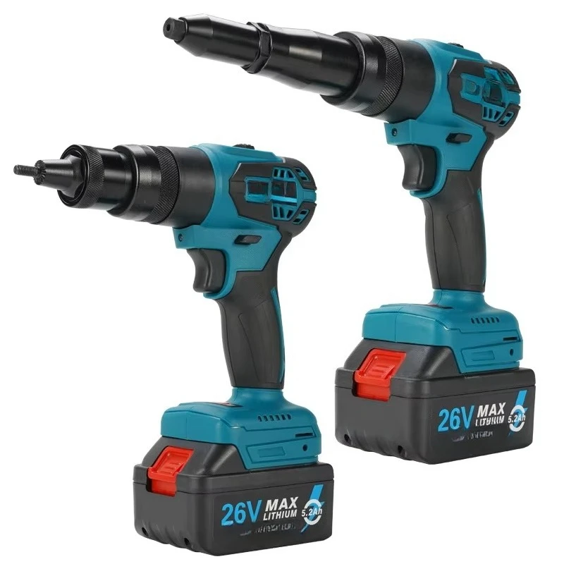 Dual Function 2.4-5mm Battery Brushless Riveting Gun Full Automatic Cordless Pulling Riveter M3-M12 Lithium Electric Nut Gun
Dual Function 2.4-5mm Battery Brushless Riveting Gun Full Automatic Cordless Pulling Riveter M3-M12 Lithium Electric Nut Gun