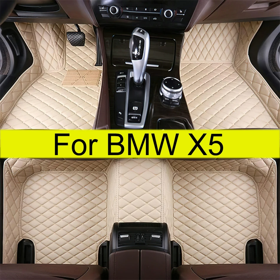 Автомобильные коврики для BMW X5 E53 2004 2005 2006 2007, пользовательские автомобильные подушечки для ног, автомобильный кожаный водонепроницаемый противоскользящий коврик
Автомобильные коврики для BMW X5 E53 2004 2005 2006 2007, пользовательские автомобильные подушечки для ног, автомобильный кожаный водонепроницаемый противоскользящий коврик