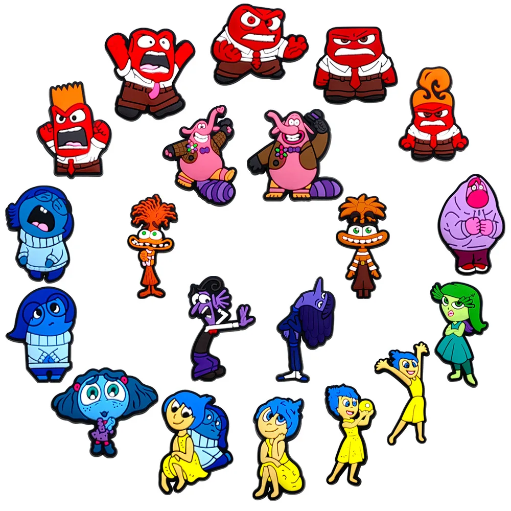 Mesuca Inside Out Design Shoe Charms Cartoon Emotion Character Clog Decor Detachable DIY Footwear Ornaments
Mesuca Inside Out Design Shoe Charms Cartoon Emotion Character Clog Decor Detachable DIY Footwear Ornaments