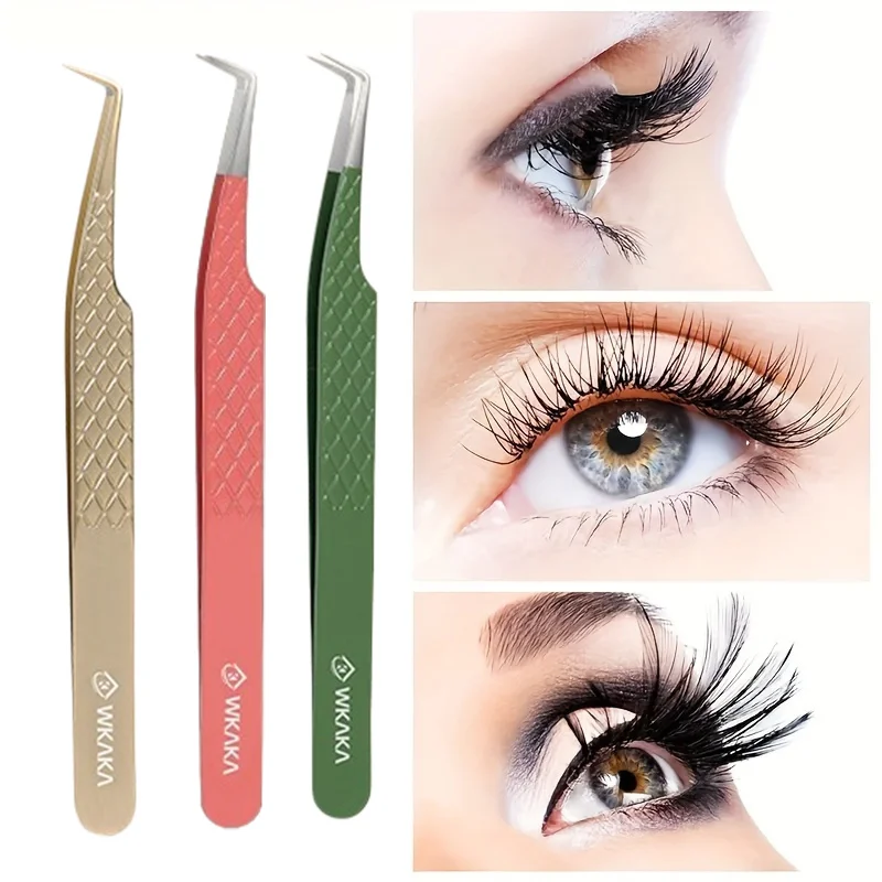 Professional Fiber Tip Lash Tweezers - High Precision Diamond Grid Texture, Anti-Slip 7-Shape Eyelash Extension Tweezers Women
Professional Fiber Tip Lash Tweezers - High Precision Diamond Grid Texture, Anti-Slip 7-Shape Eyelash Extension Tweezers Women