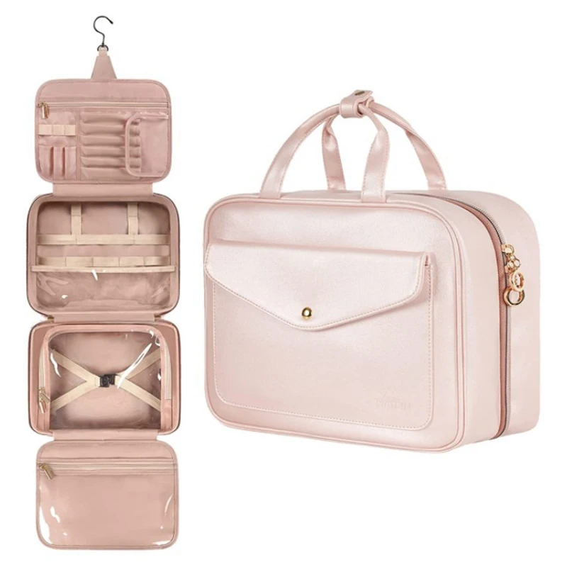 1Pc Large Capacity Travel Tote Waterproof Cosmetic Bag PU Leather Makeup Bag Toiletries Bags Ladies Beauty Bag Organizer
1Pc Large Capacity Travel Tote Waterproof Cosmetic Bag PU Leather Makeup Bag Toiletries Bags Ladies Beauty Bag Organizer