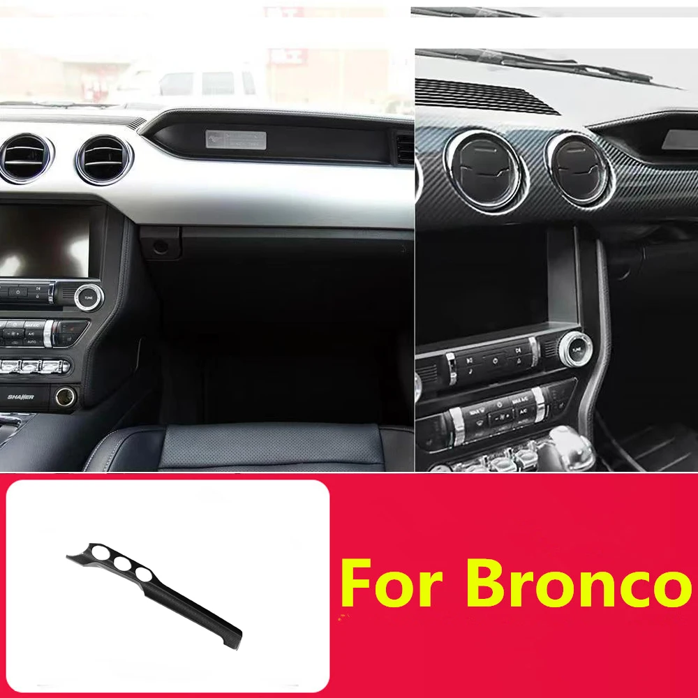 Adatto for Ford Mustang pannello di Control in fiber di carbonio Set copertura accessori для изменения интерьера dell au
Adatto for Ford Mustang pannello di Control in fiber di carbonio Set copertura accessori для изменения интерьера dell au