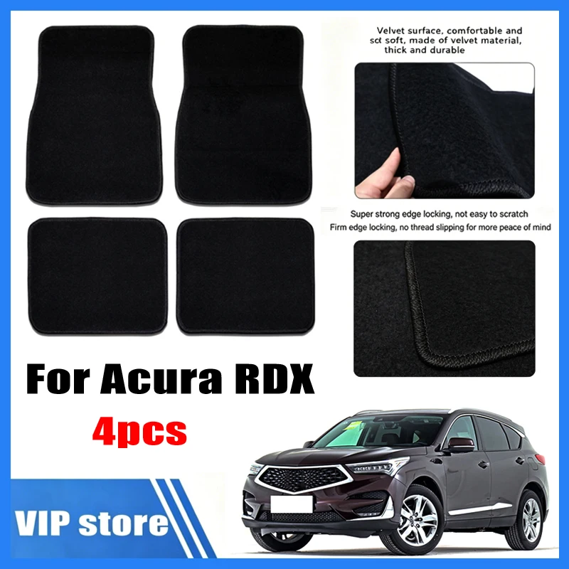 4pcs Car Floor Mats All-Weather Easy To Clean Durable Anti-Slip Interior Protection Floor Liners For Acura RDX Car Accessories
4pcs Car Floor Mats All-Weather Easy To Clean Durable Anti-Slip Interior Protection Floor Liners For Acura RDX Car Accessories