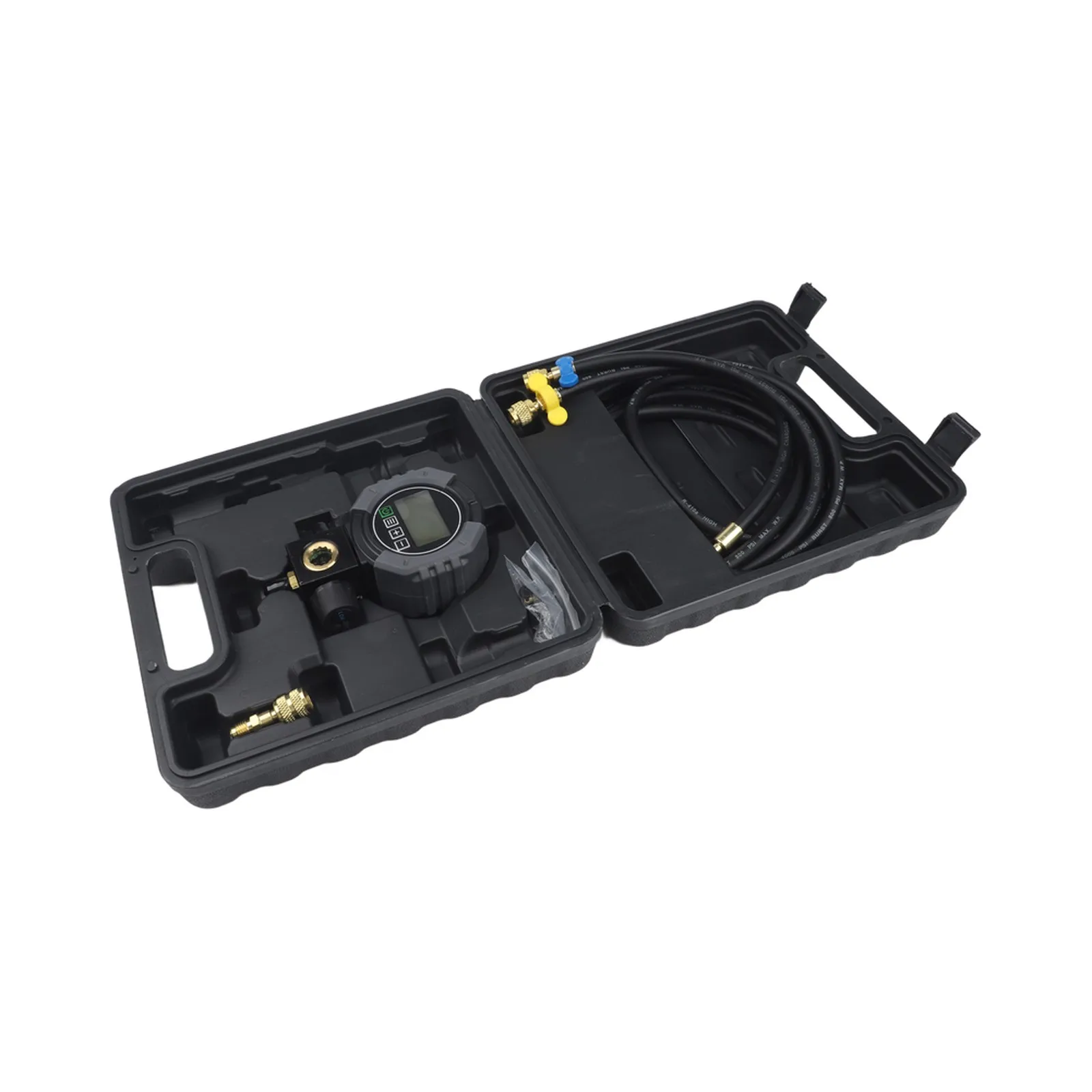 Digital Manifold Pressure Gauge 0-6000KPa Electronic HVAC Refrigerant- Recharge Pressure Tester Tool For R134A R22 R404A R410A