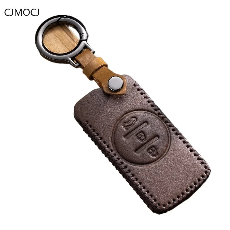 Cowhide Leather Key Cover Case for Chery Exeed/Tiggo 5x/Tiggo 7/TX/Lan Yue/Lingyun/Zhuifeng ET-i - Protective Key Fob Shell
Cowhide Leather Key Cover Case for Chery Exeed/Tiggo 5x/Tiggo 7/TX/Lan Yue/Lingyun/Zhuifeng ET-i - Protective Key Fob Shell