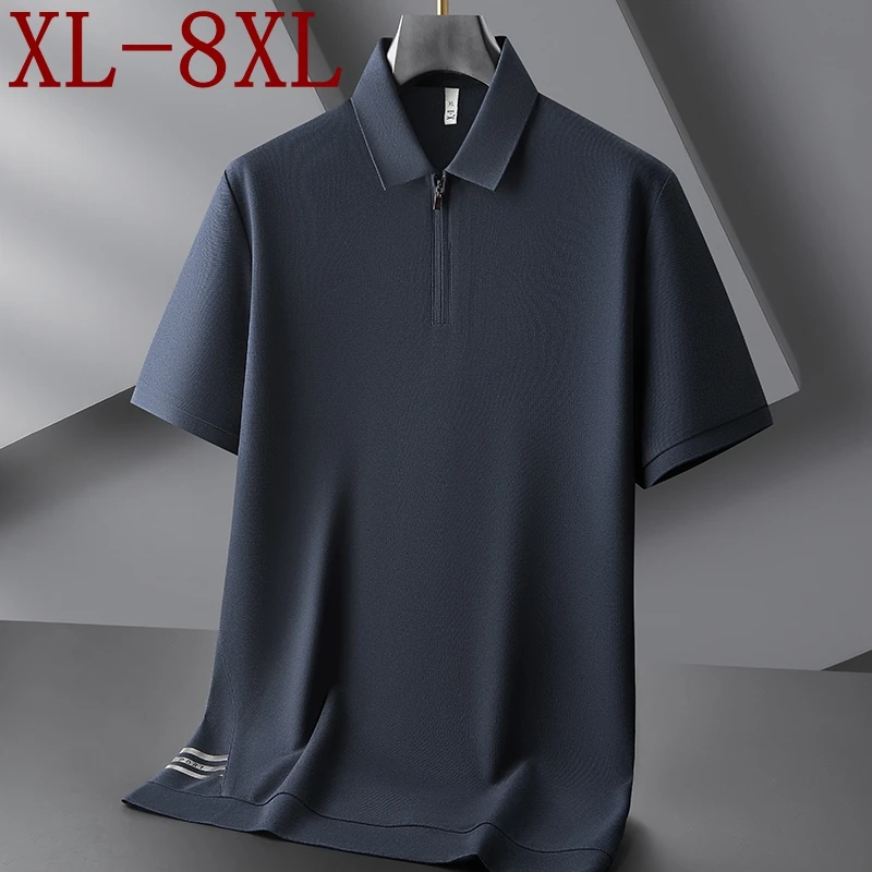 8XL 7XL 6XL 2025 Новая летняя роскошная хлопковая рубашка-поло высшего класса, мужские топы, футболки, модные мужские рубашки, футболки с лацканами на молнии Homme
8XL 7XL 6XL 2025 Новая летняя роскошная хлопковая рубашка-поло высшего класса, мужские топы, футболки, модные мужские рубашки, футболки с лацканами на молнии Homme