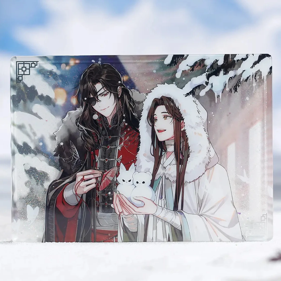 Anime Heaven Official's Blessing Xie Lian Hua Cheng Cosplay Acrylic Quicksand Picture Frame Super-thick Mahjong Brick
Anime Heaven Official's Blessing Xie Lian Hua Cheng Cosplay Acrylic Quicksand Picture Frame Super-thick Mahjong Brick