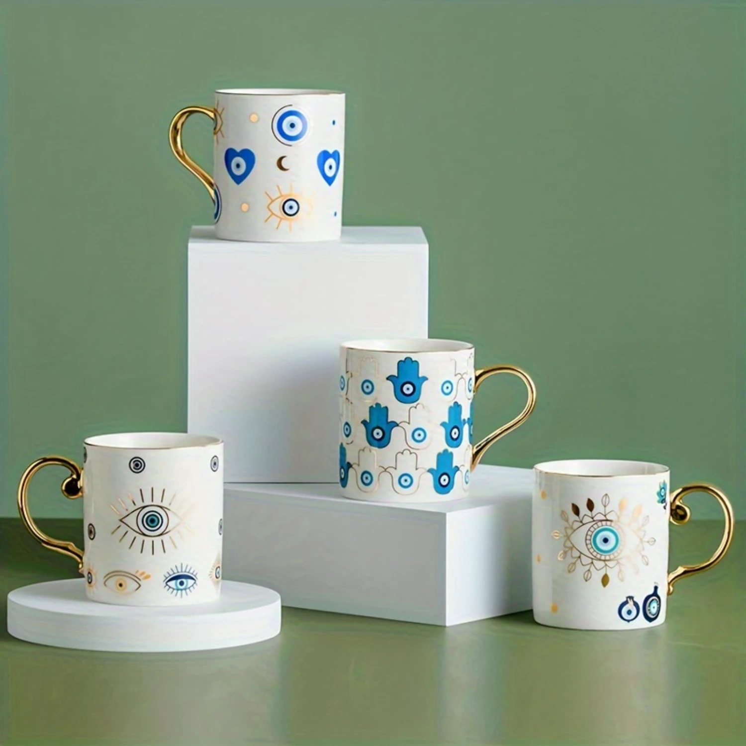 1pc, Nordic Eyes Pattern Coffee Mug, Ceramic Coffee Cups, Water Cups, Summer Winter Drinkware, Gifts
1pc, Nordic Eyes Pattern Coffee Mug, Ceramic Coffee Cups, Water Cups, Summer Winter Drinkware, Gifts