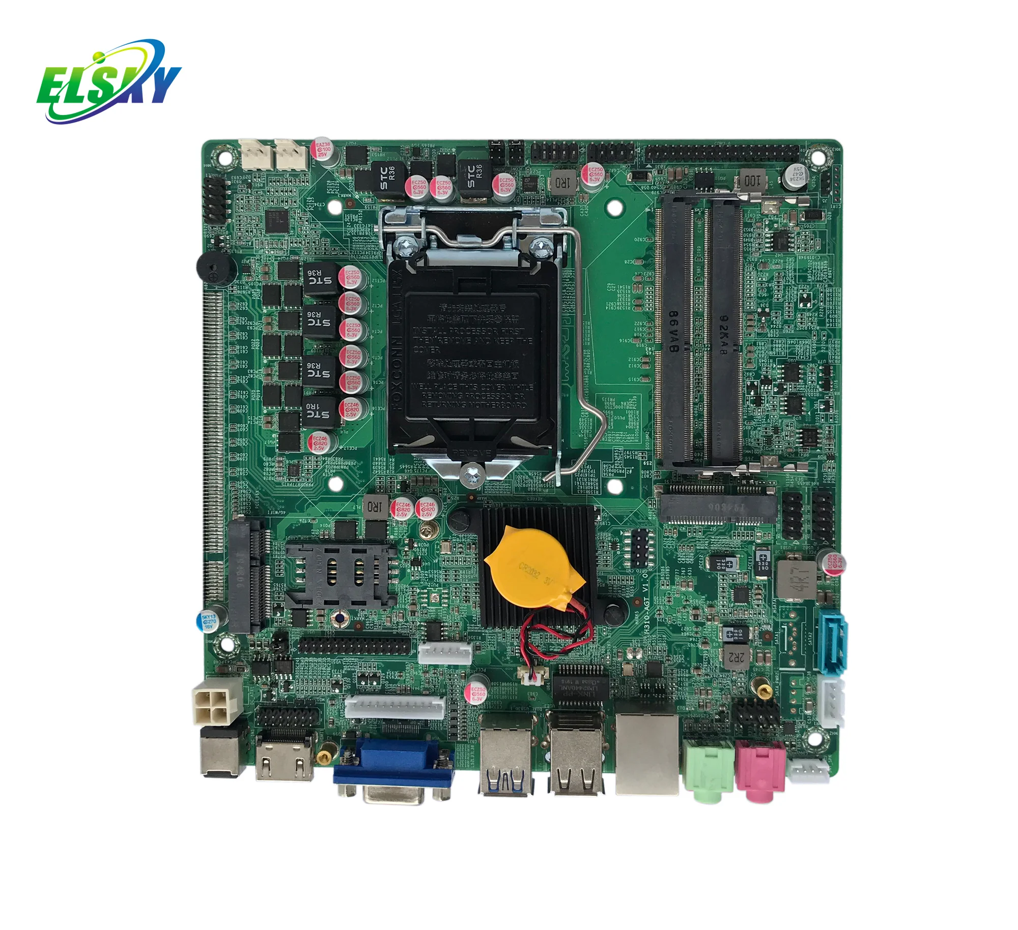 ELSKY Mini-itx LGA1151 Motherboard Ddr5 QM3100 with Processor 9th Gen Core I5-9400 9600 H310 Chipset Desktop Mainboard
ELSKY Mini-itx LGA1151 Motherboard Ddr5 QM3100 with Processor 9th Gen Core I5-9400 9600 H310 Chipset Desktop Mainboard