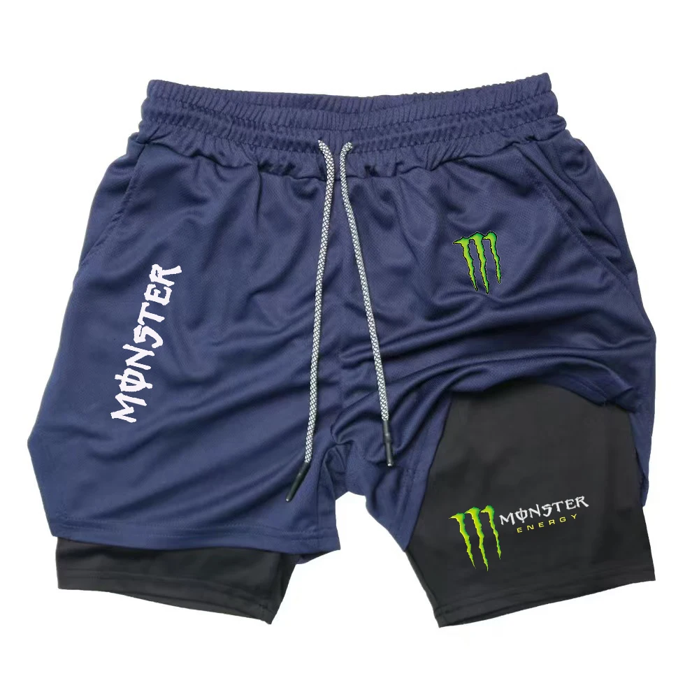 Мужские спортивные шорты Monster Energy 2026 для лета - комплект из двух шорт, мужские двухслойные шорты для фитнеса
Мужские спортивные шорты Monster Energy 2026 для лета - комплект из двух шорт, мужские двухслойные шорты для фитнеса
